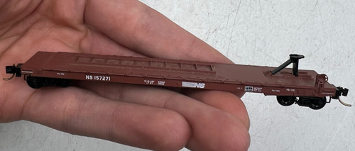 Coche plano Kadee Micro Trains escala N NS Norfolk Southern TOFC 157271 | Zustand: Used