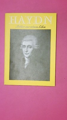 204607 Joseph Müller-Blattau HAYDN Bilder aus seinem Leben
