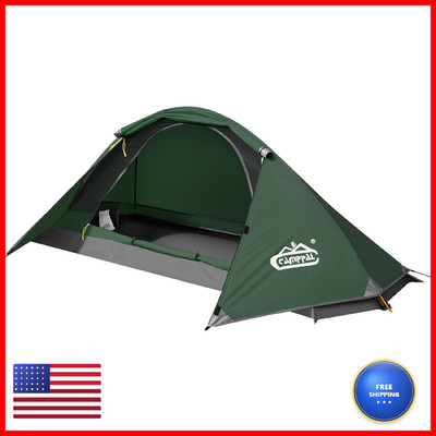Camppal 1 Person Tent For Camping Hiking Mountain Hunting Backpacking Tents 4