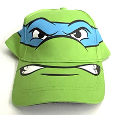 NICKELODEON Mutant Ninja Turtles TMNT Baseball Cap HAT ONE SIZE OS Leonardo EUC