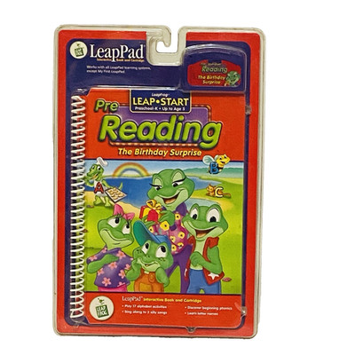 LeapFrog Leap Start Pre-Reading ''The Birthday Surprise'' Pre-K Book & Cartridge 