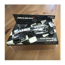 Minichamps McLaren Mercedes MP4-20 A. Wurz 2005 1:43 Diecast With Case