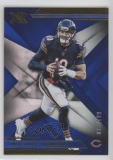 2019 Panini XR Blue 76/199 Mitchell Trubisky #35 3b3
