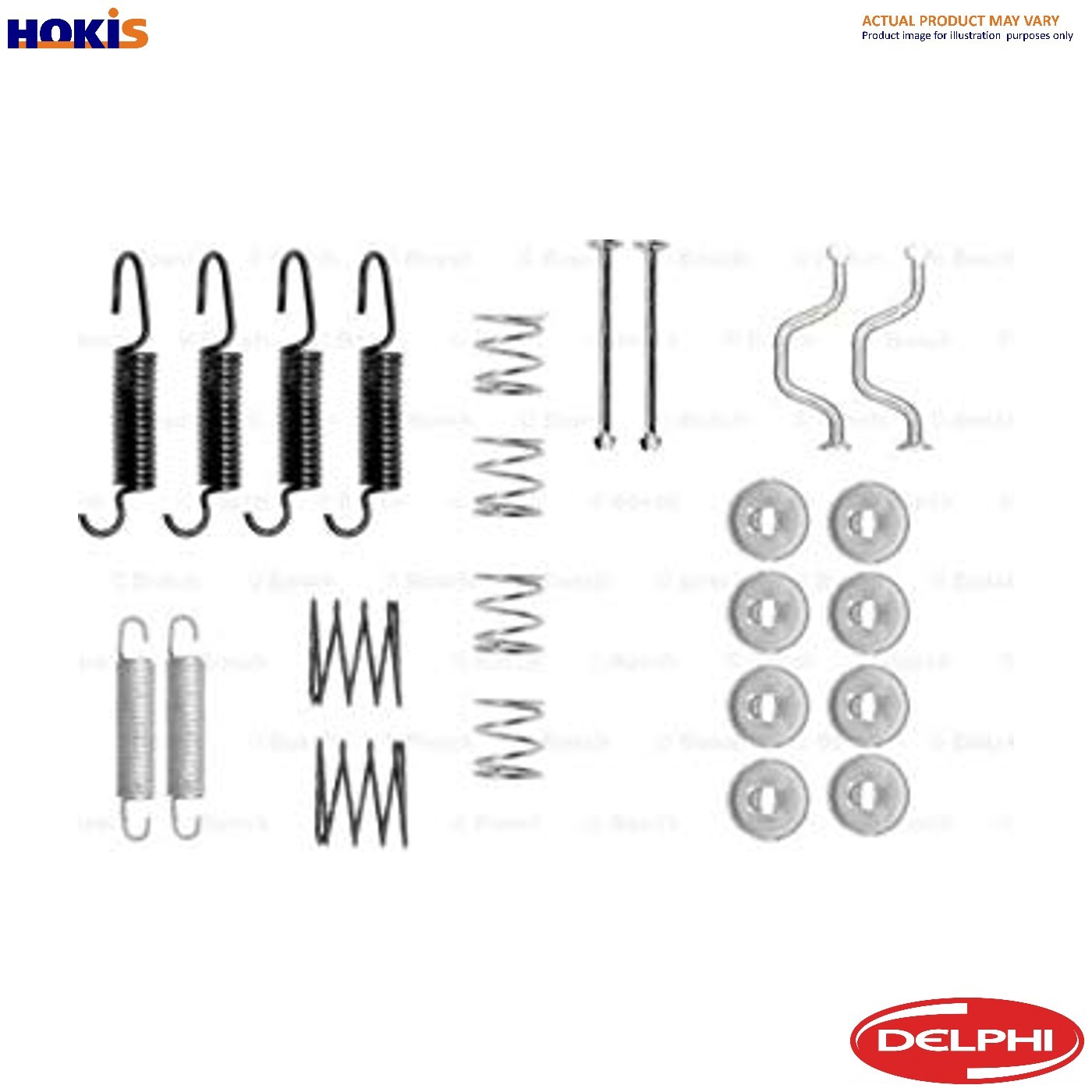 ACCESSORY KIT PARKING BRAKE SHOES LY1344 FOR PEUGEOT BOXER/Platform/Chassis 2.8L