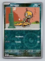 Scraggy - SV: White Flare #057/086 Reverse Holo