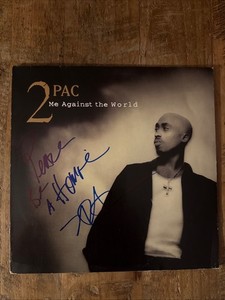 Tupac Shakur signed album