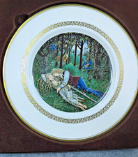 Royal Worcester King Arthur Plates Vintage Bone China Orginal Boxes J60x