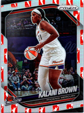 Kalani Brown 2025 Panini Prizm WNBA Logo Prizm #55 Phoenix Mercury