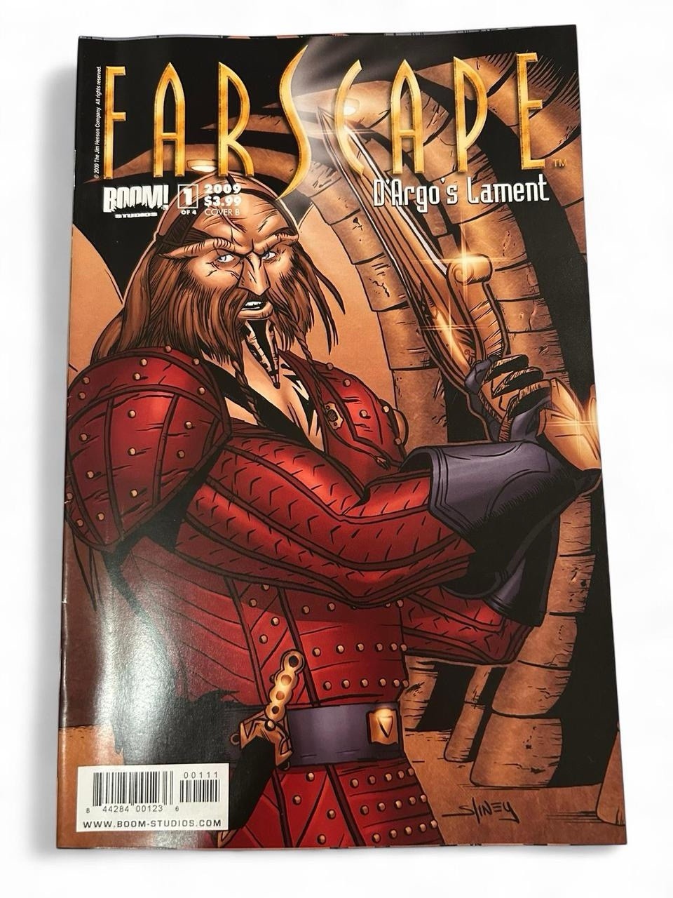 Farscape: D'argo's Lament #1 Cover Variant - B (BOOM! Studios April 2009)