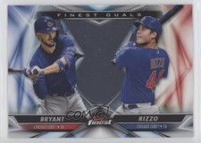 2020 Topps Finest Duals Anthony Rizzo Kris Bryant #FD-5 n1u