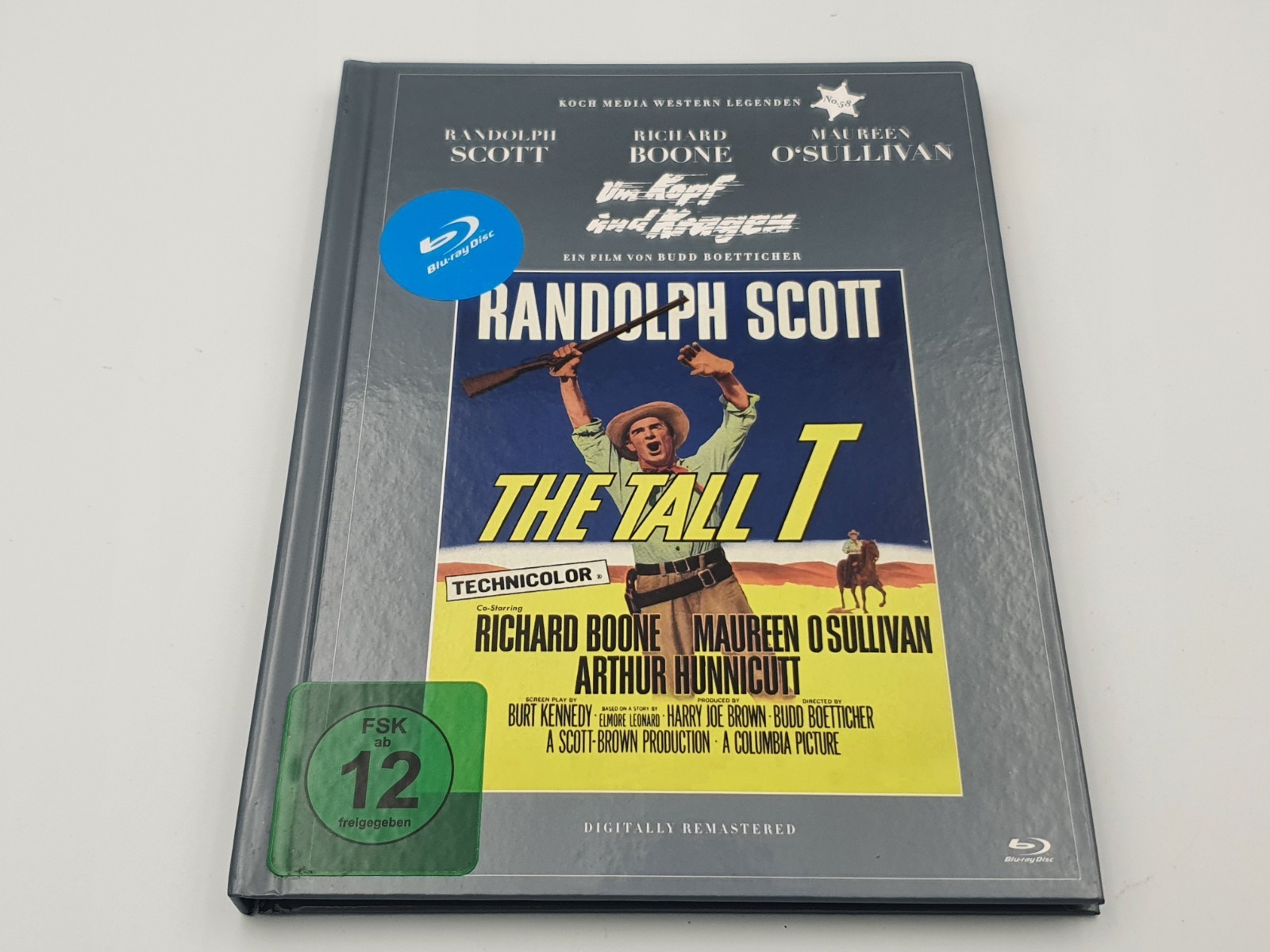 The Tall T Bluray German Import Randolph Scott