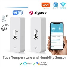 TUYA WiFi/Zigbee Temperature Humidity Sensor Thermometer Hygrometer Smart Home