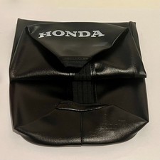 Honda CB72 CB77 Seat Cover, Black with HONDA logo - MIS391