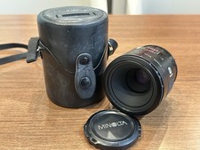 Minolta AF MACRO 50mm f/2.8 Lens w/ Case from JAPAN