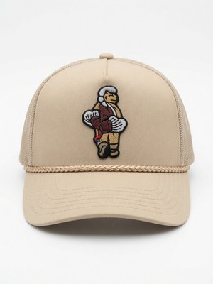 CUSTOM Morgan Wallen | Norris Bear Turkey Hat OTTO brand trucker hat mid profile