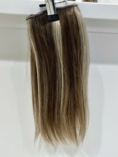 HALOCOUTURE Original Human Hair Extension 12” COLOR 4-27 Brown With Highlights