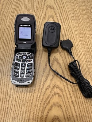 Nextel iDEN Motorola Grey I560 SIM  PTT+ Direct Talk Rugged. Needs Sim Card.
