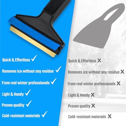 L&P Car Design A053-2 Set of 2 Pieces ice Scraper Murska 210mm ice Random Color