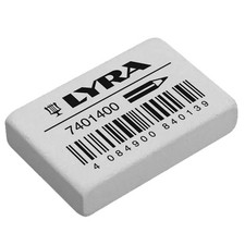 Lyra School Rubber Eraser Soft Grade Pencil Eraser Pack of 1