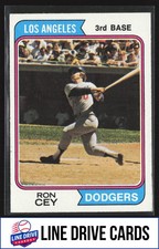 1974 Topps #315 Ron Cey Los Angeles Dodgers EX