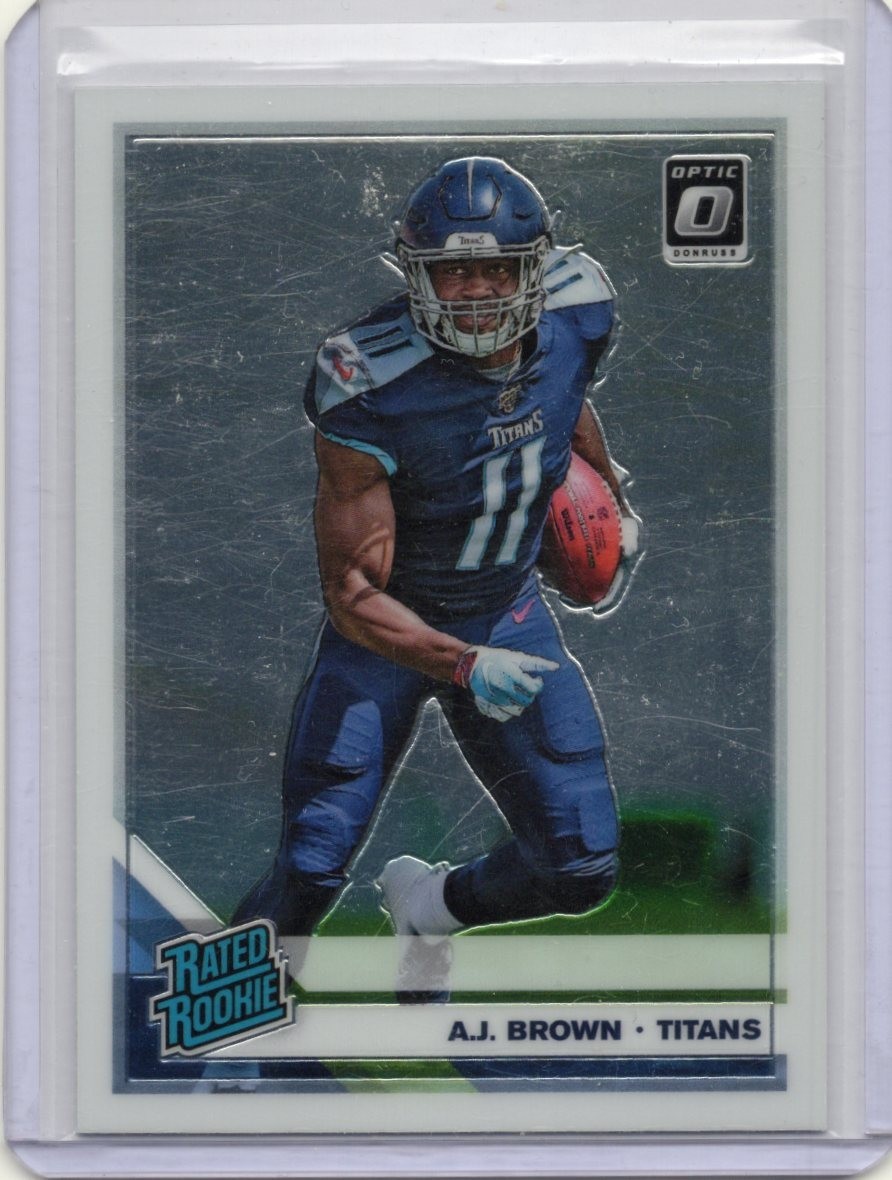 2019 Donruss Optic Football A.J. Brown Rated Rookie #164