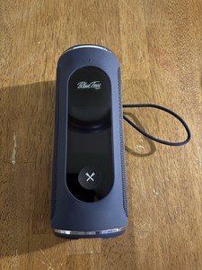 Blue Tees Player + Magnetic Touchscreen Smart Golf Speaker, Bluetooth, Navy Blue