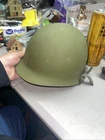 Vintage US Army Military Helmet With Capac Liner WWII VTG