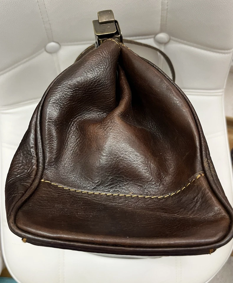 Tuscany Leather  Bag MONA-LISA TL10034 Dark brown Suitcase  Doctor Gladstone - Image 4 of 4