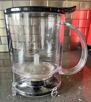 Teavana Perfectea Tea Maker 16oz #30584 Clear Plastic Infuser Pitcher Pour Over