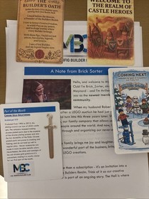 LEGO Castle King/Dragon Knight Minifigure Lot of 6 With Gold Sword MBC 12/25