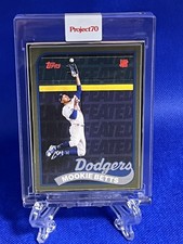 2021 Topps Project 70 Mookie Betts Jordan 1 #132 AP  Silver frame Undefeated/51