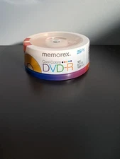 Memorex DVD+R Cool Colors 16X 4.7 GB 120 Min Disc 25 Pack Blank DVD | New Sealed