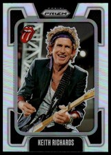 2025 Panini Prizm Rolling Stones Keith Richards #46 Silver