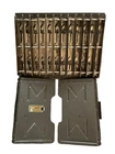 Vintage Master Products Catalog Rack! 12 Slots W/ Ring Holders, 2 Side Wings!