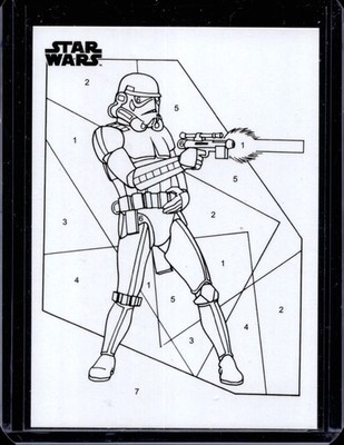 2025 TOPPS CHROME STAR WARS CP-22 STORMTROOPER BY THE NUMBERS K02