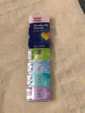 New CVS Health Weekly Pill Planner with Quick Release Buttons