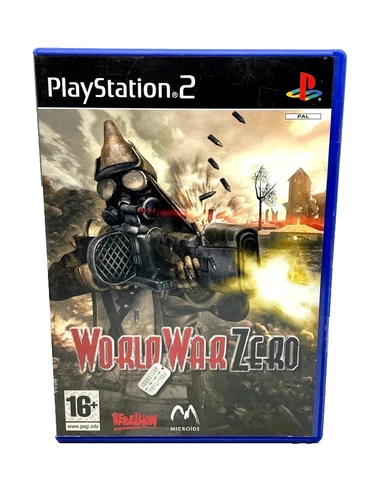 World War Zero IRONSTORM - PS2 PLAYSTATION 2 - PAL REGION - EUROPEAN VERSION