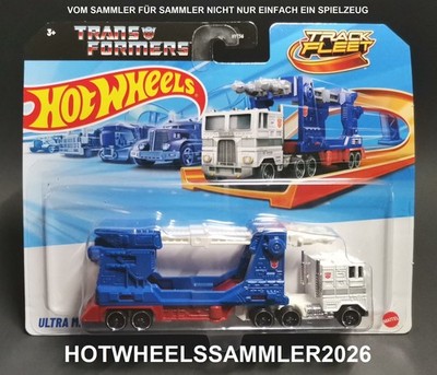 HOT WHEELS TRACK FLEET TRANSFORMERS ''ULTRA MAGNUS'' HYT56 OVP UNGEÖFFNET NEUWARE