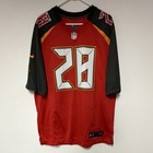 Nike Tampa Bay Buccaneers On Field Hargreaves III #28 Jersey Red Black Size L — photo 2