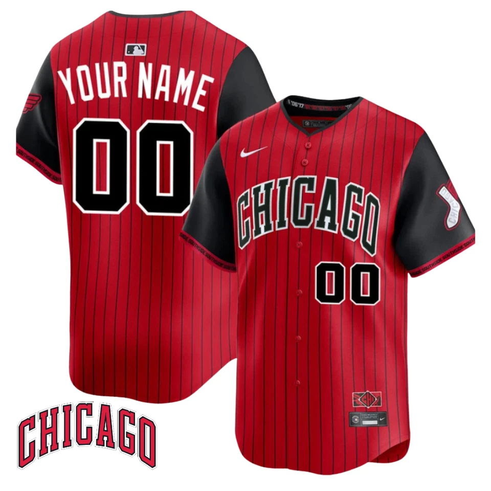Men's White Sox Red 2025 City Connect Limited Jersey - Image 3 of 4