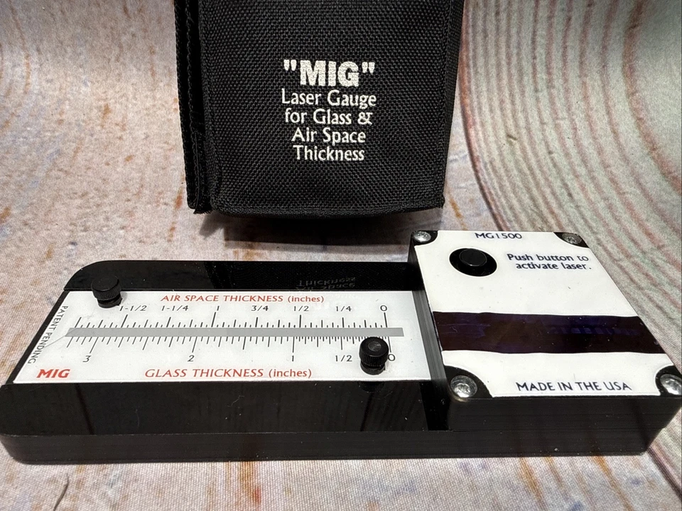 Láser medidor de espesor de vidrio MiG MG 1500 Foto 2 de 4
