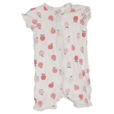 Lindex Baby, Strampler, Größe: 86, Beige/Rot, Baumwolle, Sonstiges #DHI