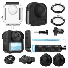 45mAccessories Kit Silicone Underwater waterproof Case cover for Gopro hero Max2