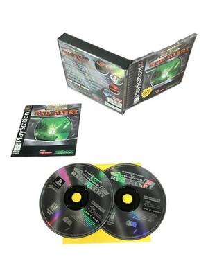 Sony PlayStation 1 PS1 CIB COMPLETE TESTED Command & Conquer Red Alert