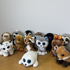 TY Beanie Boos Lot Of 13, Mixed - Some With Tags and Some Used Without Tags