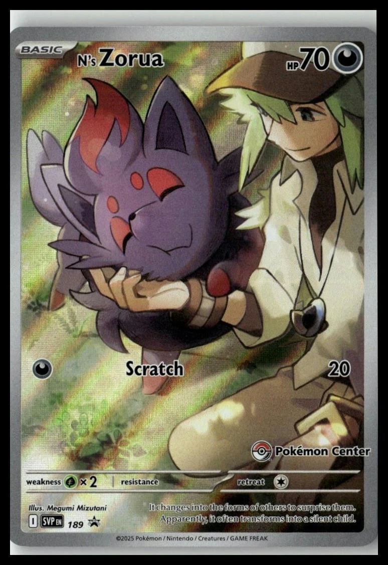 N's Zorua 189 Sv: Scarlet & Violet Promo Cards for sale | eBay