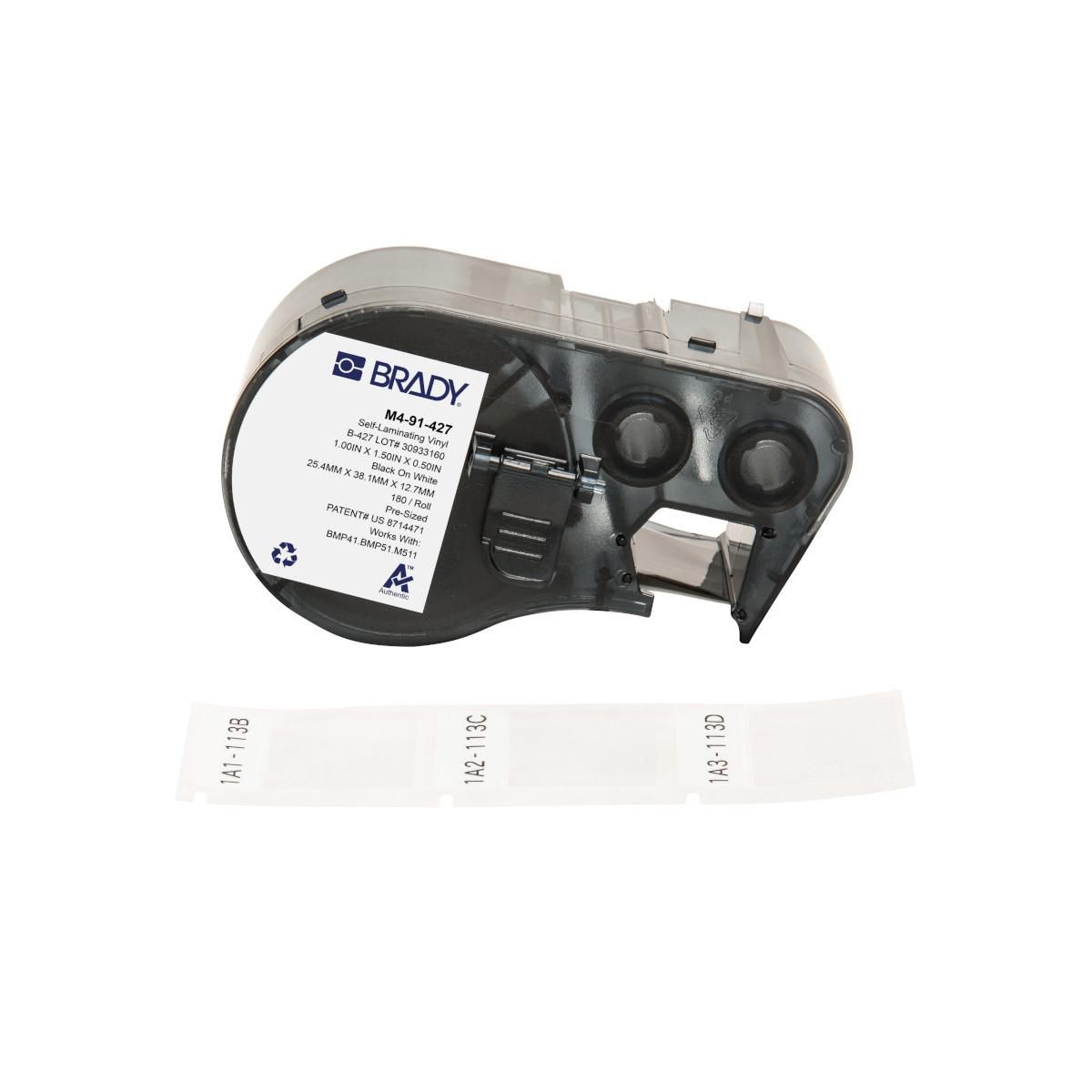 Brady M4-91-427 BMP41/BMP51/M511 Label