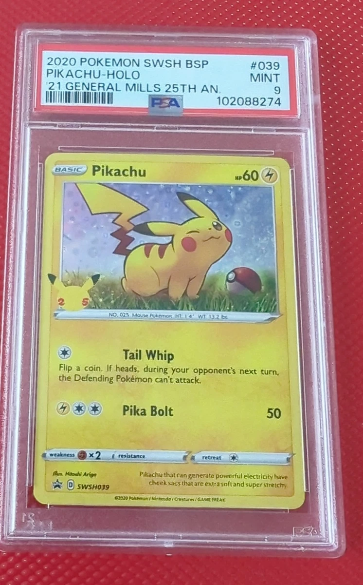 Pikachu Pokémon TCG Individual Trading Card Games General Mills