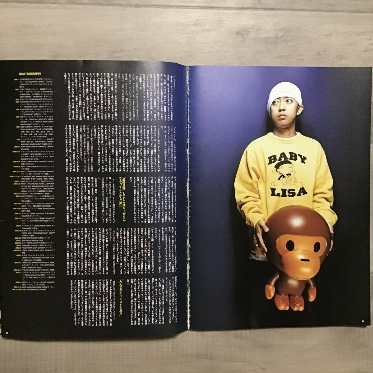 BAPE 2005 Mook book magazine a bathing ape blanket NIGO | eBay UK