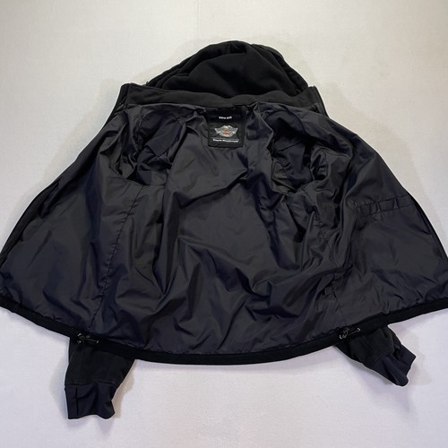 Harley-Davidson Jacke Herren XL Hoodie Riding Gear Skull Softshell Fleece Biker - Bild 5 von 19